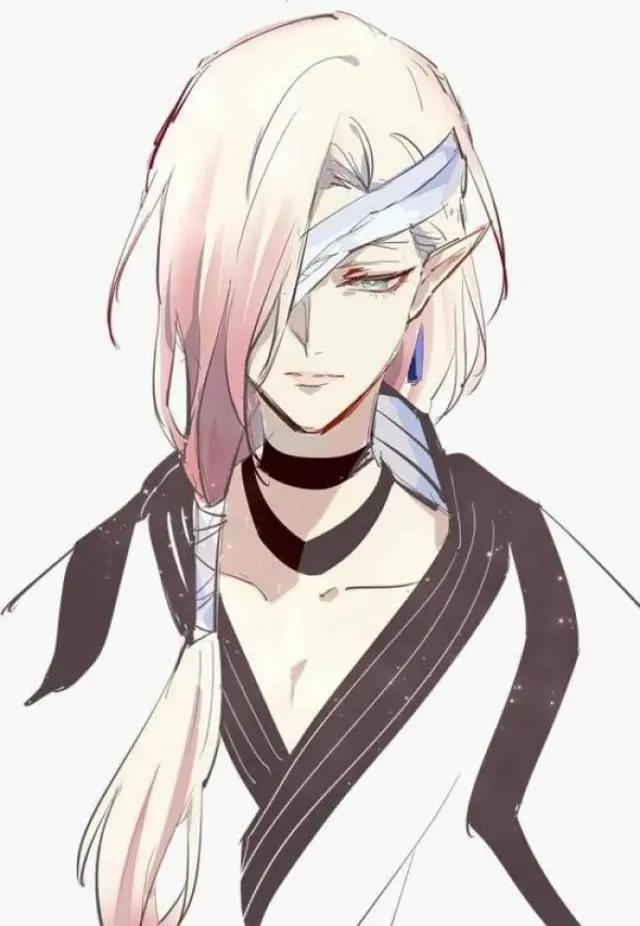 酷酷的古风动漫男生头像，沧海已枯石未存，桑田入秋人已故！