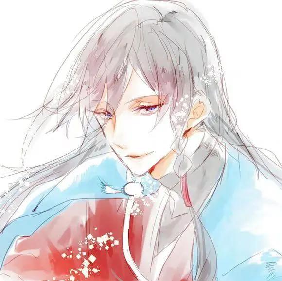 酷酷的古风动漫男生头像，沧海已枯石未存，桑田入秋人已故！