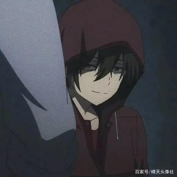 动漫男生头像，一个人走路，是和地球的单独约会