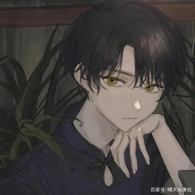 动漫男生头像，一个人走路，是和地球的单独约会