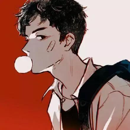 二次元动漫男头：我们都遍体鳞伤，也慢慢坏了心肠