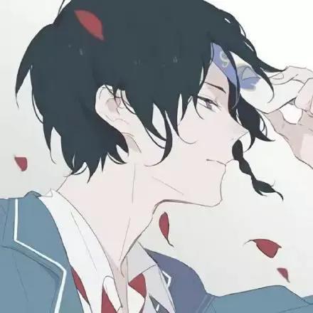 二次元动漫男头：我们都遍体鳞伤，也慢慢坏了心肠