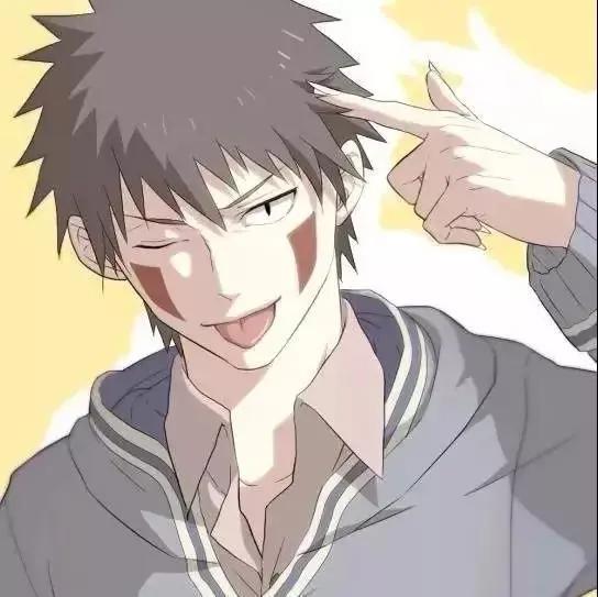 二次元动漫男头：我们都遍体鳞伤，也慢慢坏了心肠