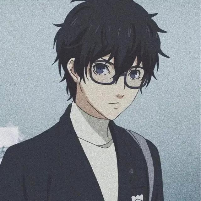 二次元动漫男头：我们都遍体鳞伤，也慢慢坏了心肠