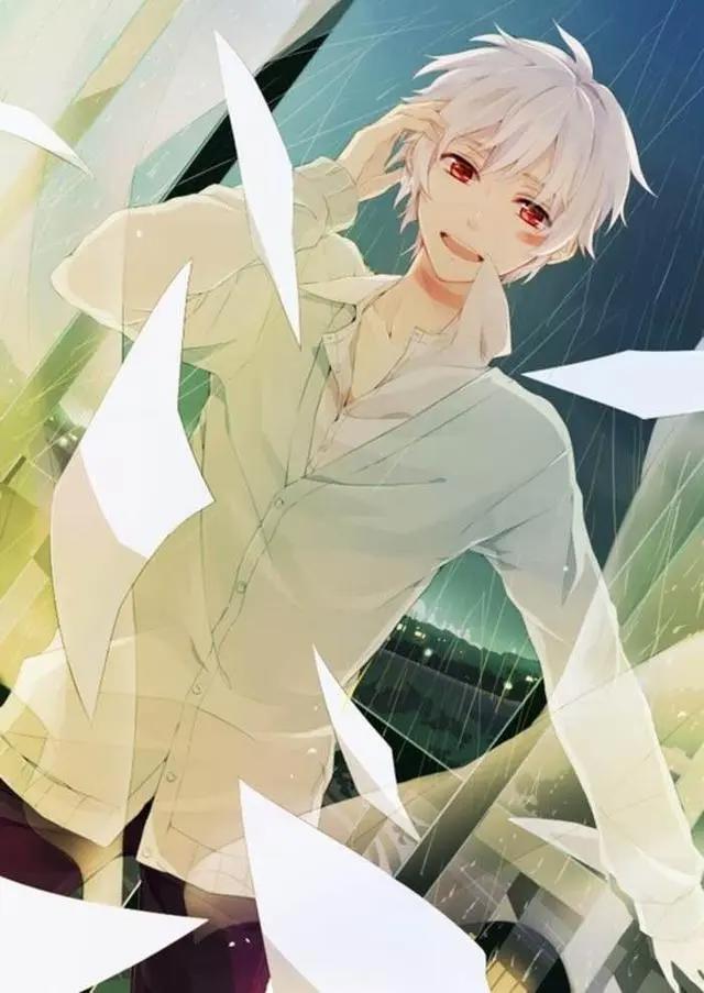 酷酷的二次元动漫男生头像，暗恋是一个人的兵荒马乱！