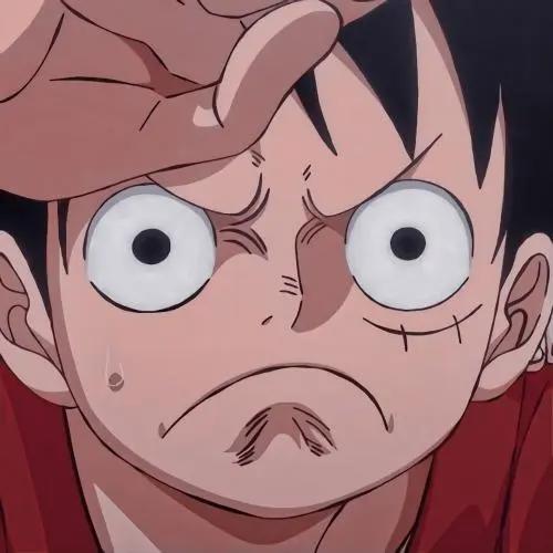 「第162期」动漫男头：海贼王路飞无水印男生头像