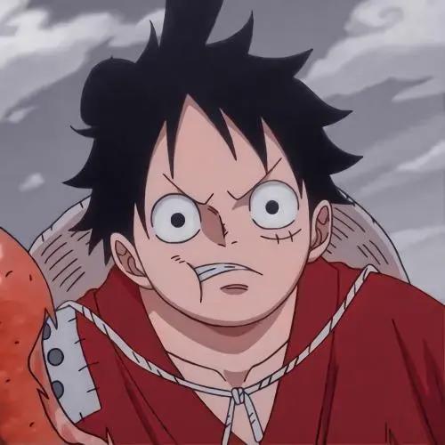 「第162期」动漫男头：海贼王路飞无水印男生头像