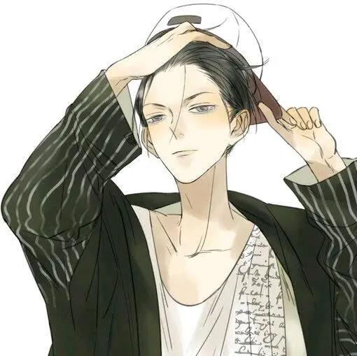 帅气小哥哥动漫男生头像，我不会寒嘘问暖，但我能做到将心比心！