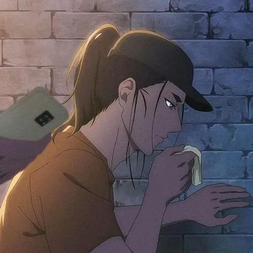 动漫男头像。说到做到，这就是我的忍道