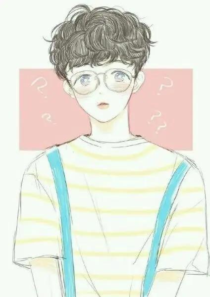 阳光开朗二次元动漫男生头像，不管发生什么别放开我的手！