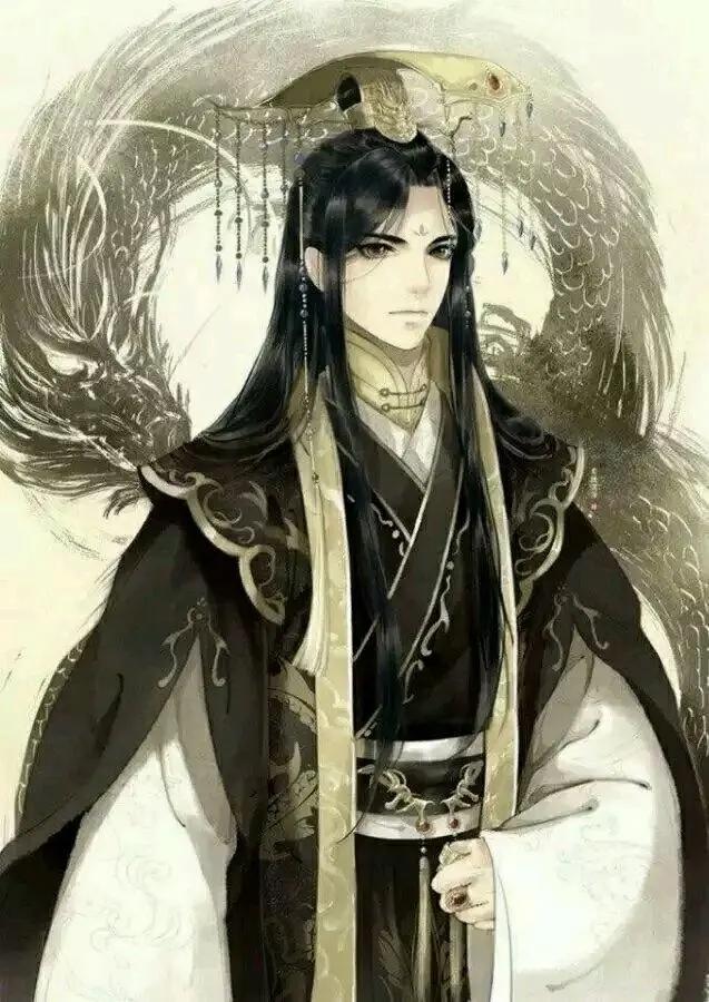 二次元超帅气古风动漫男生头像，我只是突然在这一刻，很想你！