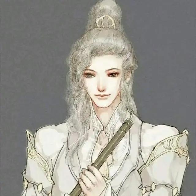 二次元超帅气古风动漫男生头像，我只是突然在这一刻，很想你！