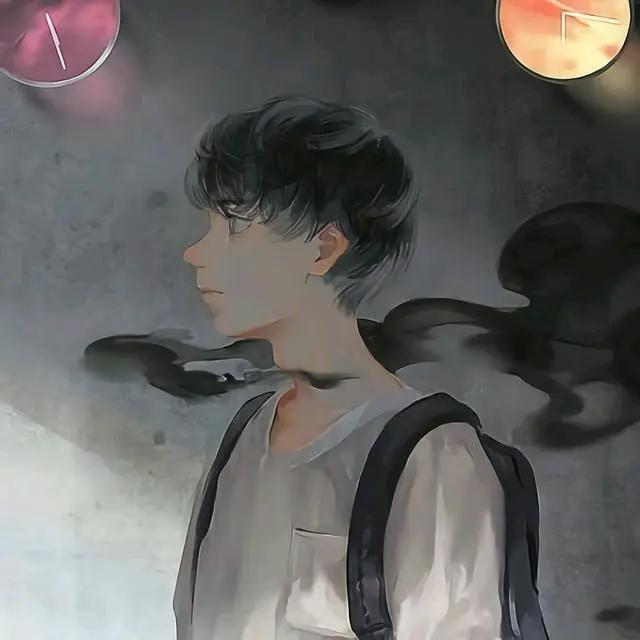 冷酷的二次元动漫男生头像，你偷了一个少女的心！