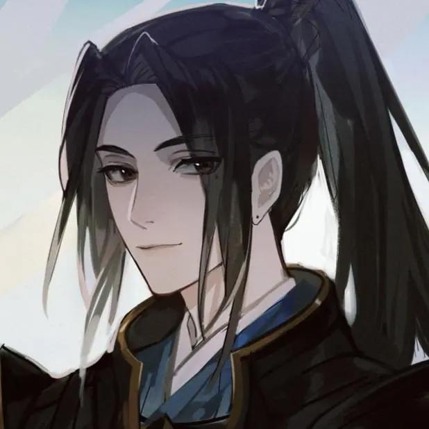 超帅气的古风动漫男生头像，不能久伴，就别深拥！