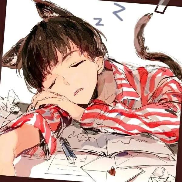 超帅气小哥哥动漫男生头像，我们都输在了一场名叫爱情的游戏中！