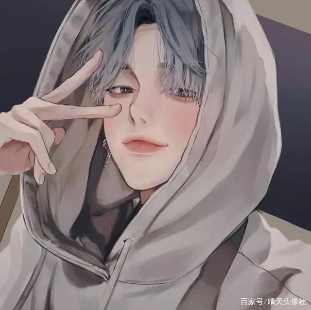 动漫男生头像，我的肩上是风，风上是闪烁的星群