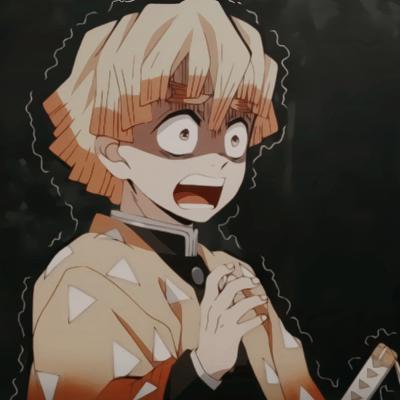 「第108期」动漫男头：鬼灭之刃我妻善逸无水印男生头像