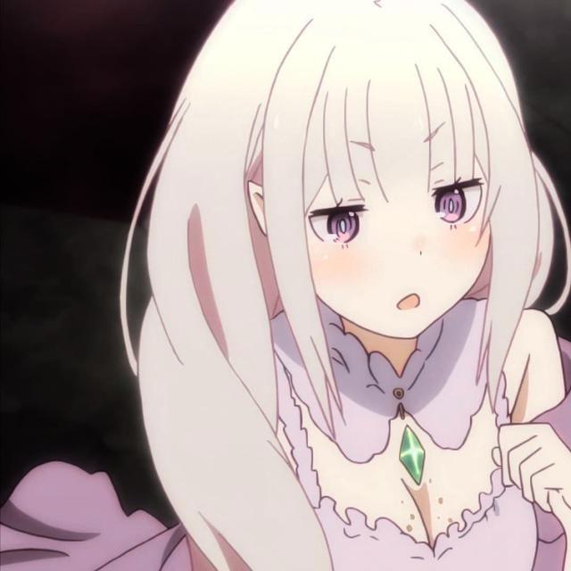 《Re：从零开始的异世界生活》菜月昴X爱蜜莉雅，动漫头像情头