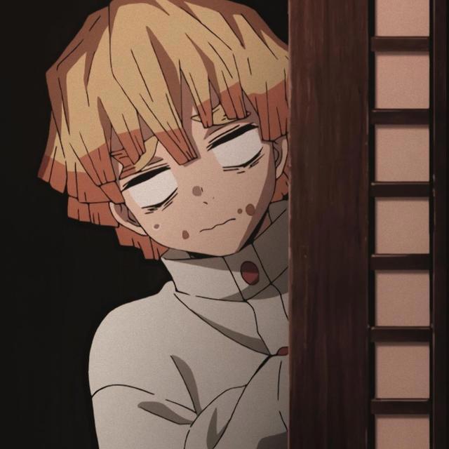 《鬼灭之刃》一组奇奇怪怪的情头，我妻善逸和炭治郎最有深意啦