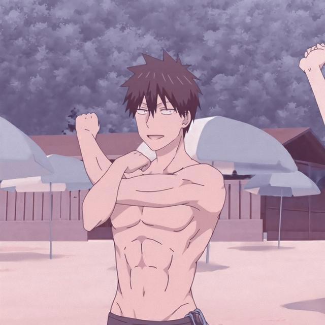 《宇崎学妹想要玩》宇崎花和樱井真一，动漫头像，情头自剪分享