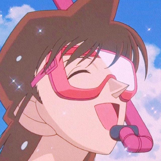 名侦探柯南：工藤新一&毛利兰情侣头像，你喜欢哪个风格？