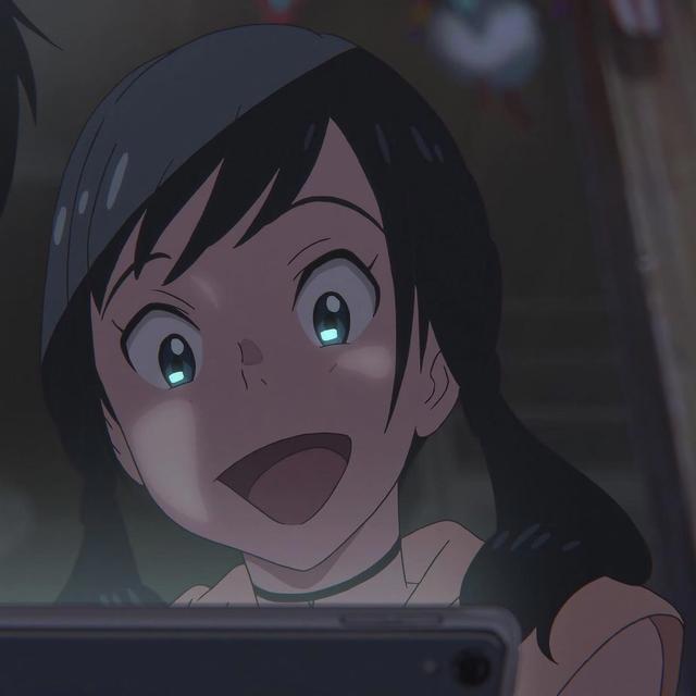 《天气之子》天野阳菜和森岛帆高，动漫头像情头自剪分享