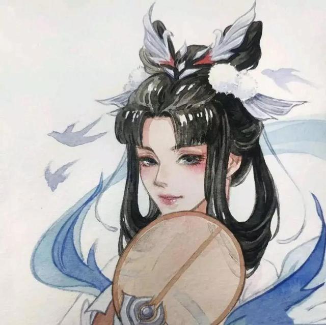 超个性动漫情头：他风尘仆仆走向我，胜过所有遥远的温柔