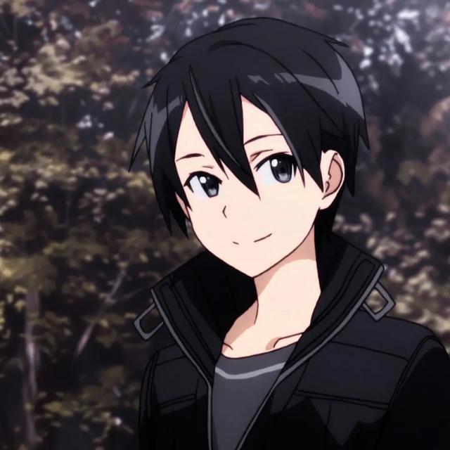 《刀剑神域》结城明日奈X桐谷和人，动漫头像情头，自剪分享