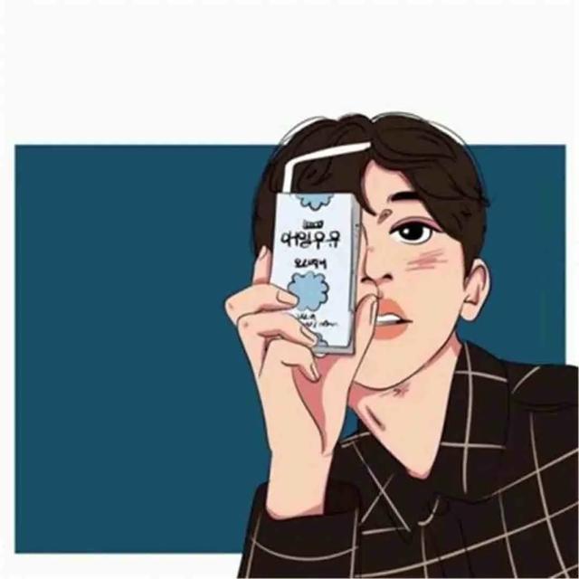 动漫情头：海豚有海风筝有线而你有我