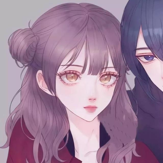 情侣头像:满天繁星,不及你~