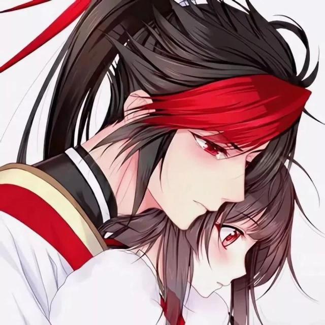 情侣头像：满天繁星，不及你～