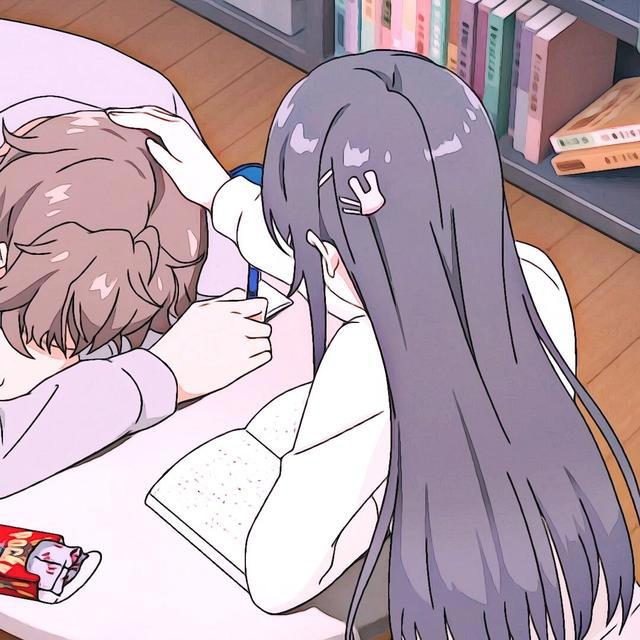 樱岛麻衣咲太唯美情头！