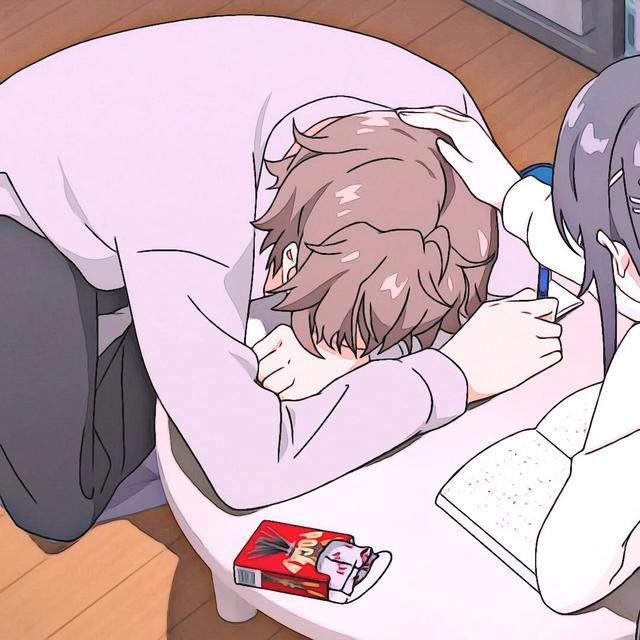 樱岛麻衣咲太唯美情头！