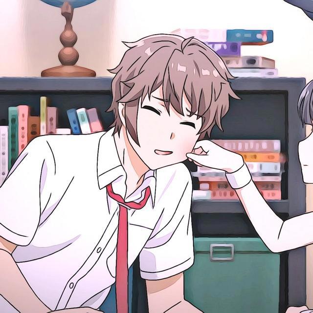 樱岛麻衣咲太唯美情头！