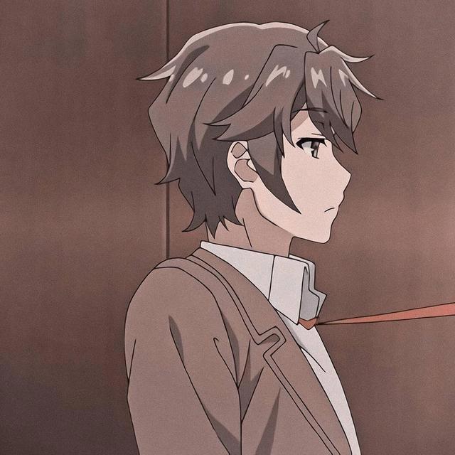 《青春猪头少年》樱岛麻衣与梓川咲太的自剪动漫情头，无水印分享