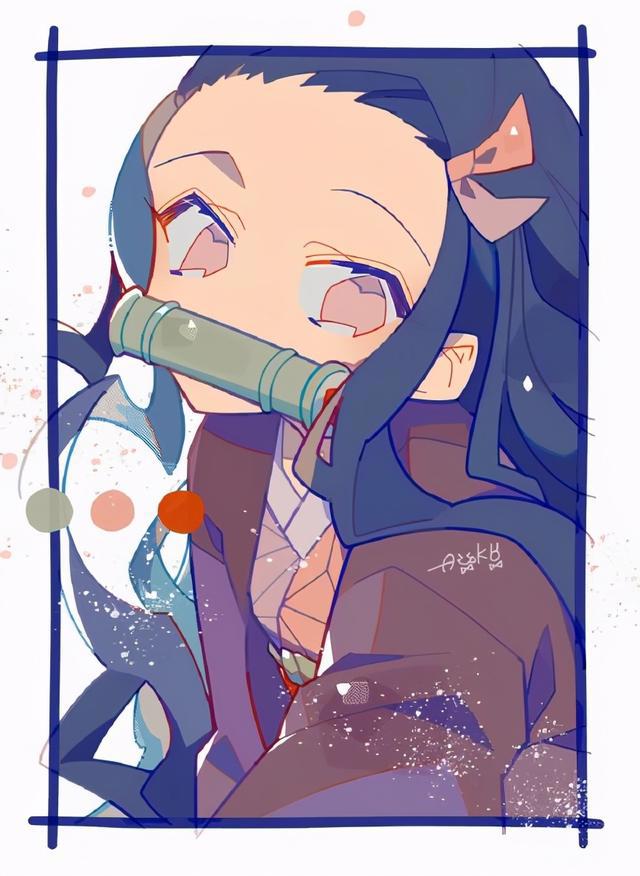 鬼灭之刃：Q萌头像，师兄与蝴蝶的情头很甜蜜，可惜其中有个叛徒