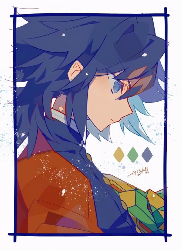 鬼灭之刃：Q萌头像，师兄与蝴蝶的情头很甜蜜，可惜其中有个叛徒