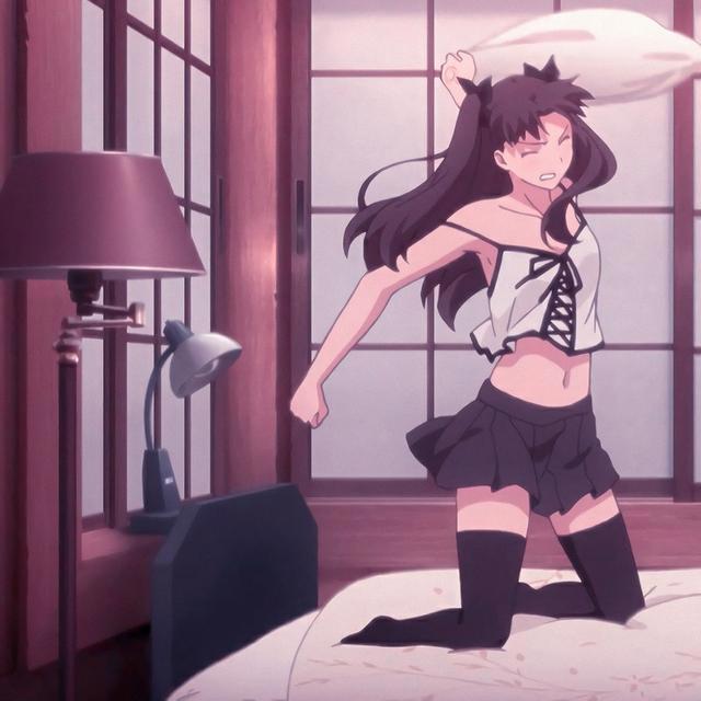 《Fate|staynight》远坂凛和卫宫士郎动漫情头，小恶魔x老实人