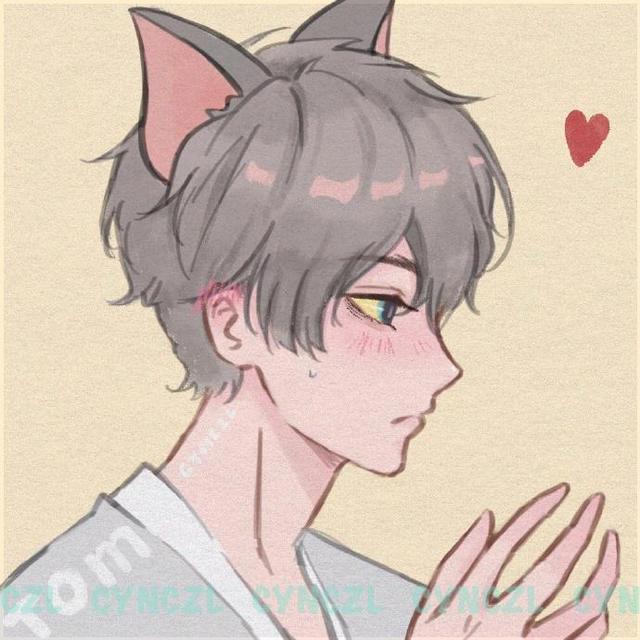 同人画师笔下的动漫情头，猫和老鼠拟人太甜美，海绵宝宝会配谁呢