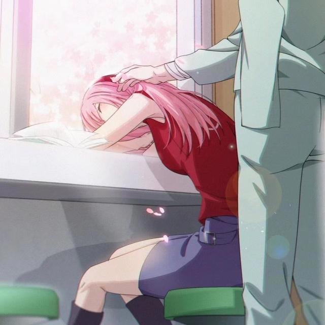 动漫情头｜夕阳下的离歌