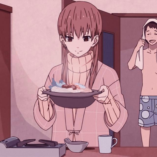 《邻座的怪同学》水谷雫和吉田春动漫情头分享，高甜的恋爱