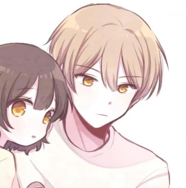 动漫情头今天的晚霞和你一样甜