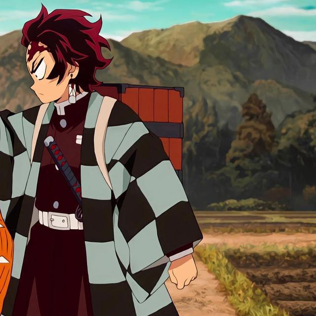 5组不同的动漫情头自截分享，鬼灭，猎人，青春猪头等