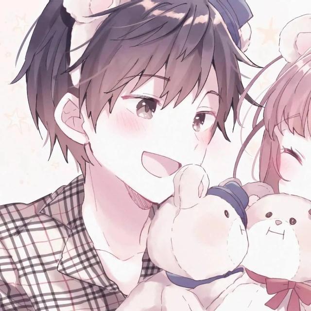 自藏情侣头像，情头动漫头像