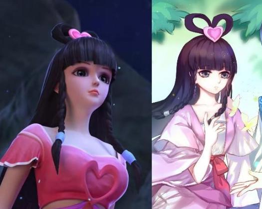 动漫画风决定感觉，东方铁心美艳动人，美美成为宅男女神