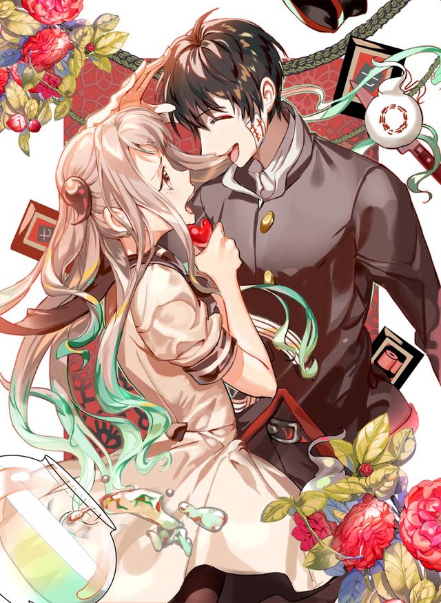 地缚少年花子君同人图：花宁cp锁起来！精选p站大神们的高清壁纸