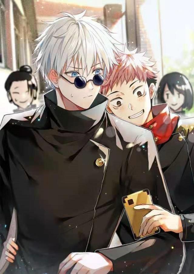 咒术回战：五条悟跟谁最为搭配？不好意思，他跟谁都配一脸