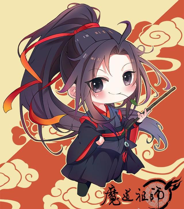 魔道祖师：Q版动画人物来袭，避尘剑的长度确定了，鬼将军超可爱