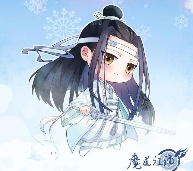 魔道祖师：Q版动画人物来袭，避尘剑的长度确定了，鬼将军超可爱