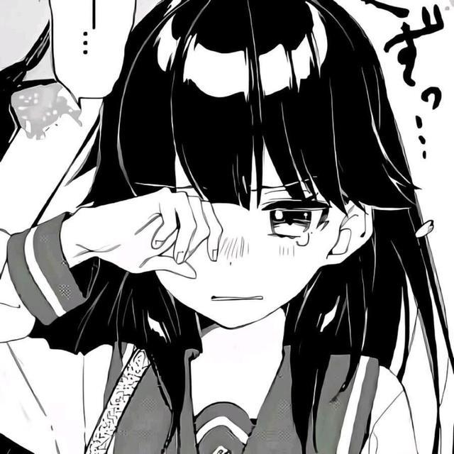 动漫黑白头像谁不爱呢